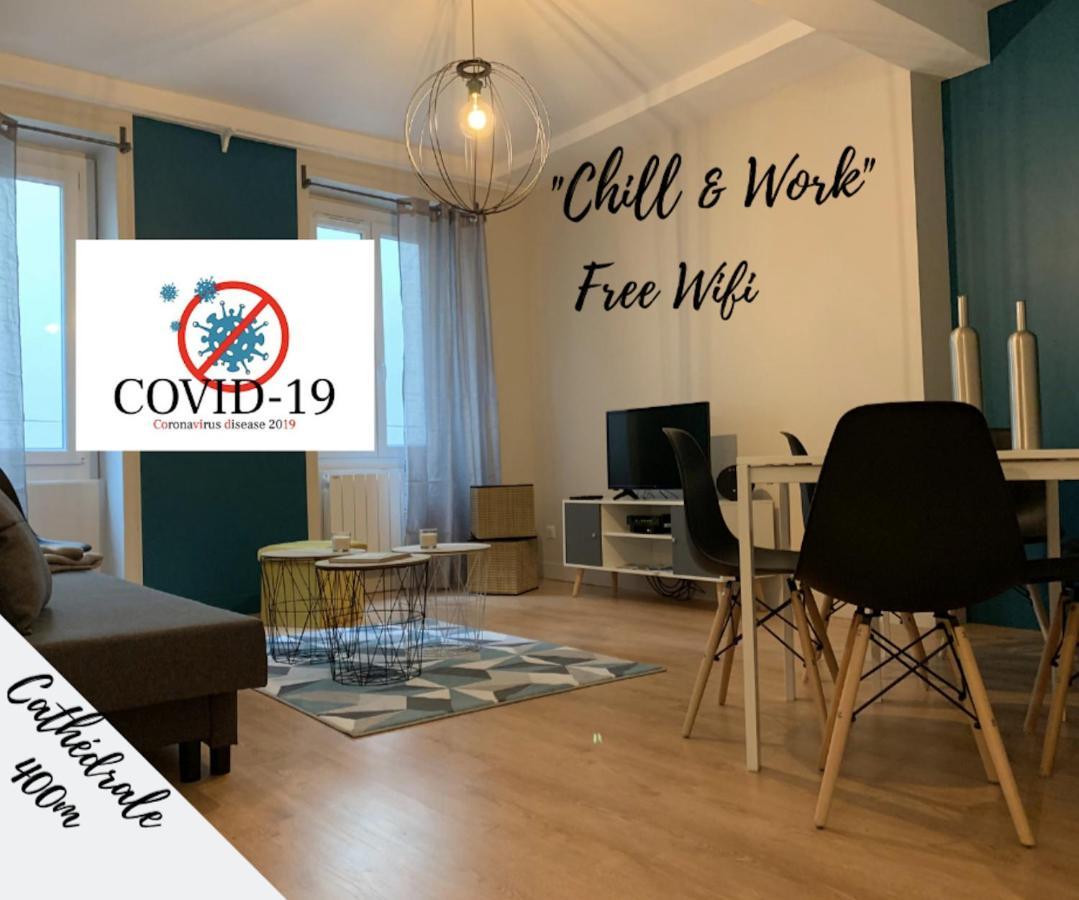 Chill & Work Apartment Clermont-Ferrand Bagian luar foto